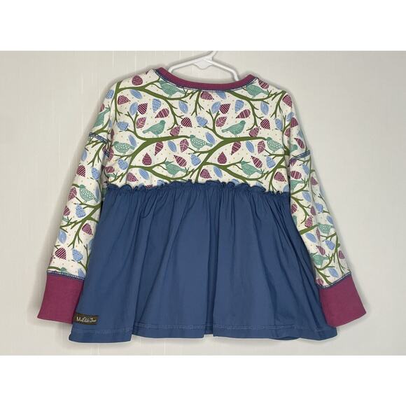Matilda Jane Blue Bird Long Sleeve Top Size 4 - Picture 10 of 10